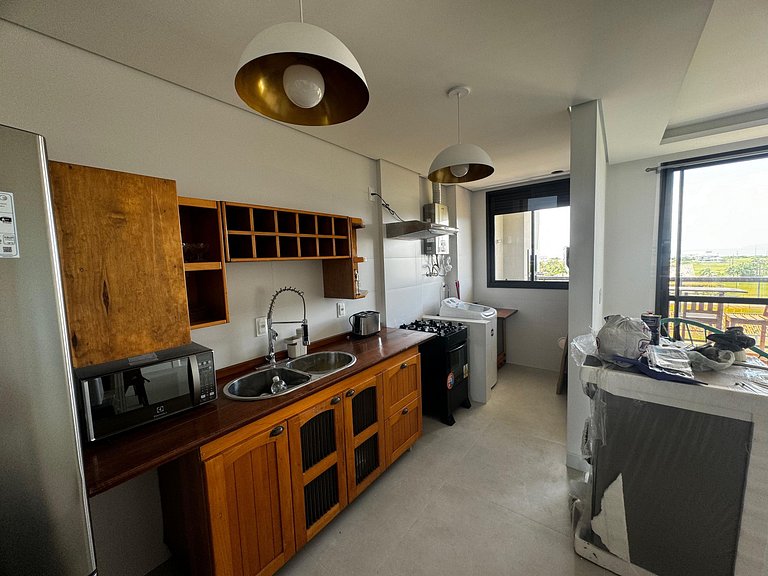 Cód 100 - Apartamento de 1suíte com spa e piscina