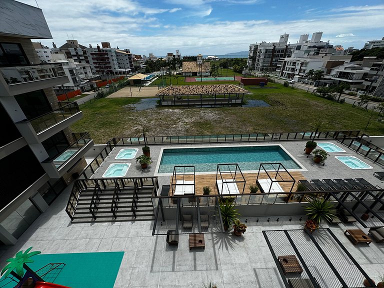 Cód 100 - Apartamento de 1suíte com spa e piscina