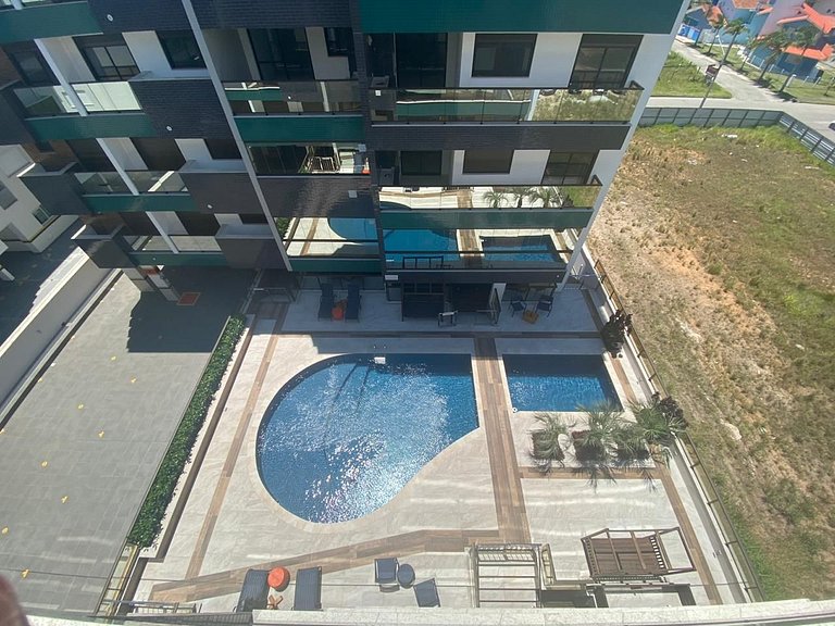 Cód 108 - Apartamento exuberante á 250 m do mar