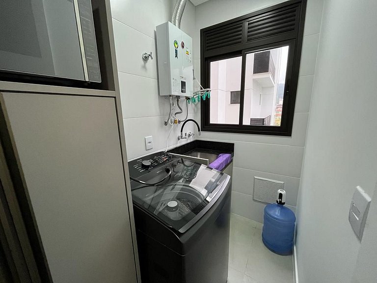 Cód 97 - Apto amplo e decorado a 280m do mar