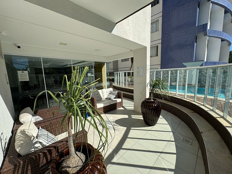 Cód 105 · Apartamento térreo bem equipado