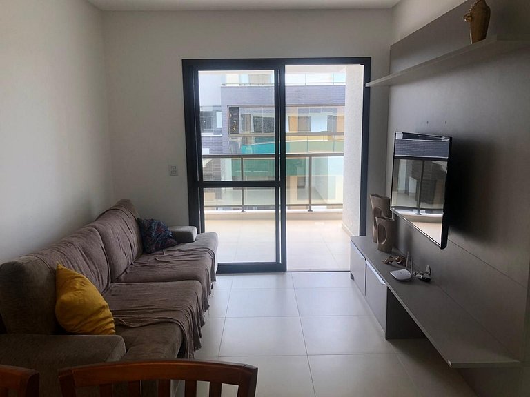 Cód 108 - Apartamento exuberante á 280 m do mar
