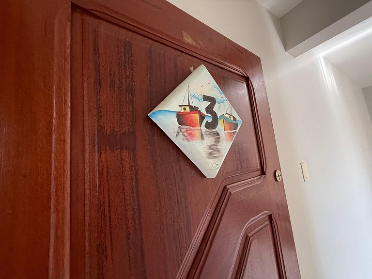 Cód 115 – Apartamento aconchegante a 50m do mar