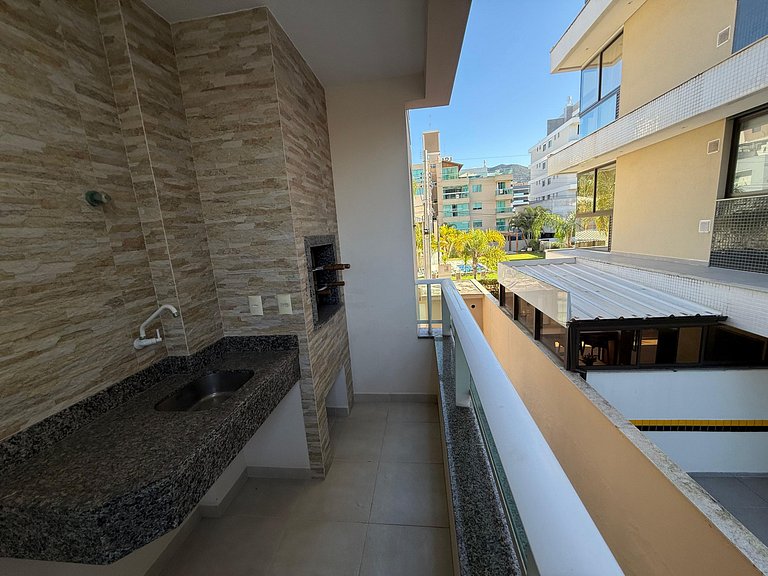 Cód 179 - Apartamento a 70m do mar com 2 dormitórios em Palm