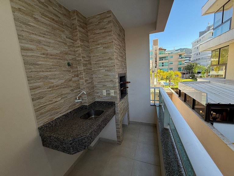 Cód 179 - Apartamento a 70m do mar com 2 dormitórios em Palm