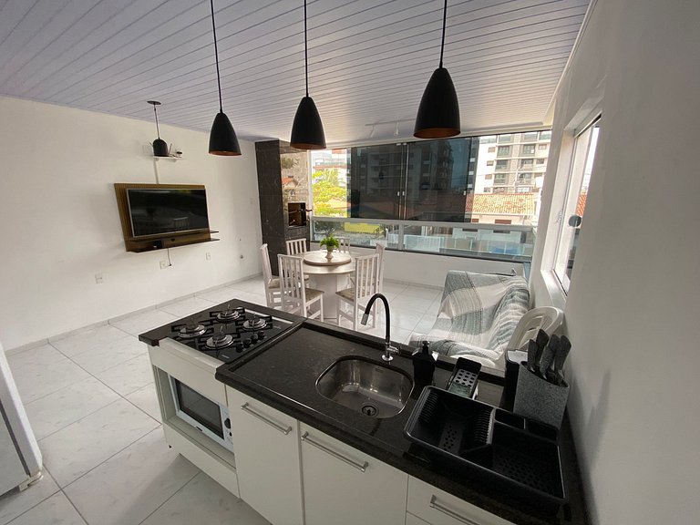 Cód 128 - Apartamento a 300m da Praia de Palmas