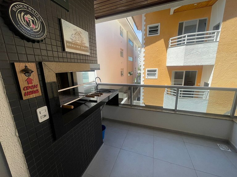 cod 165 - Apartamento com piscina á 350m do mar