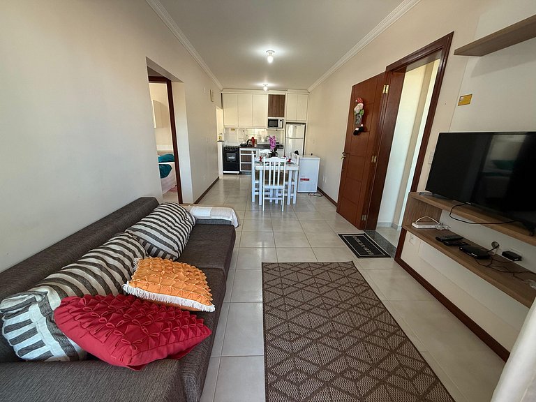 Cód 180- Apartamento aconchegante á 70m do mar