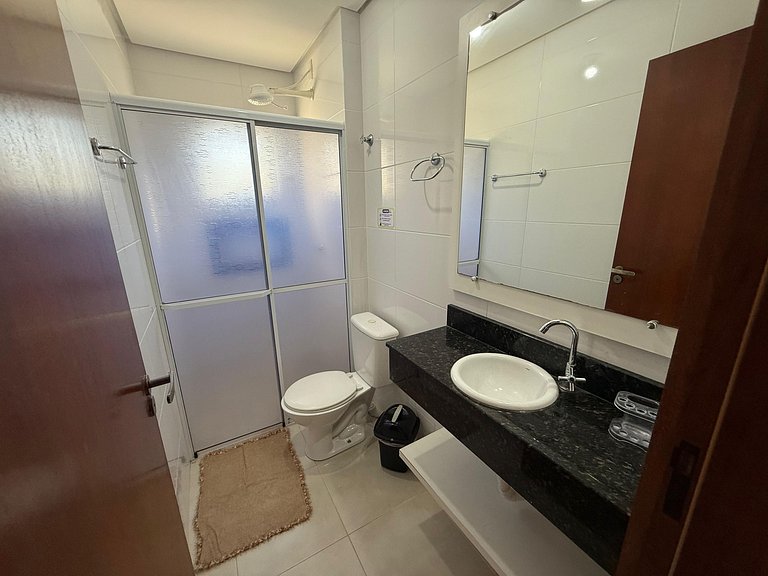 Cód 180- Apartamento aconchegante á 70m do mar