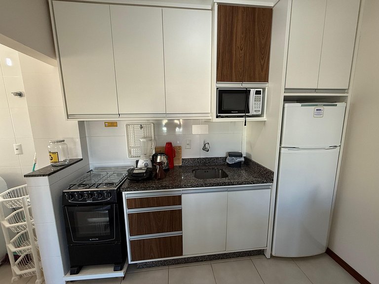 Cód 180- Apartamento aconchegante á 70m do mar