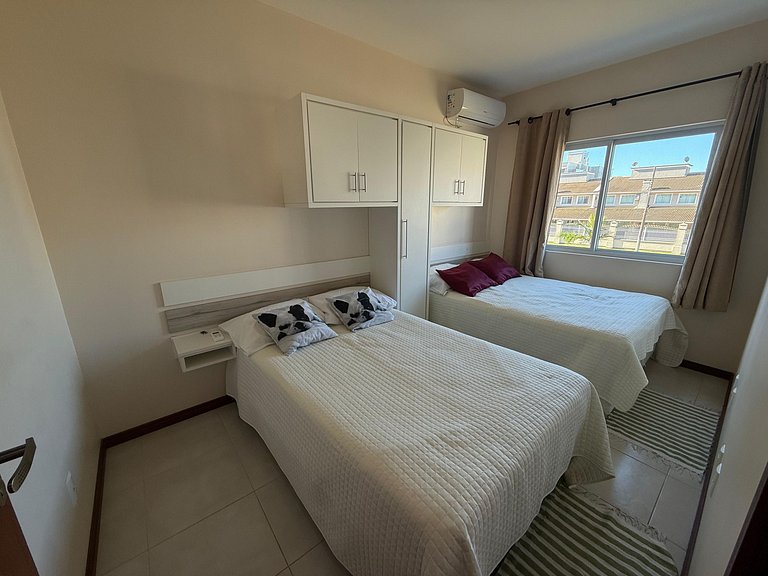 Cód 178- Apartamento aconchegante á 70m do mar.