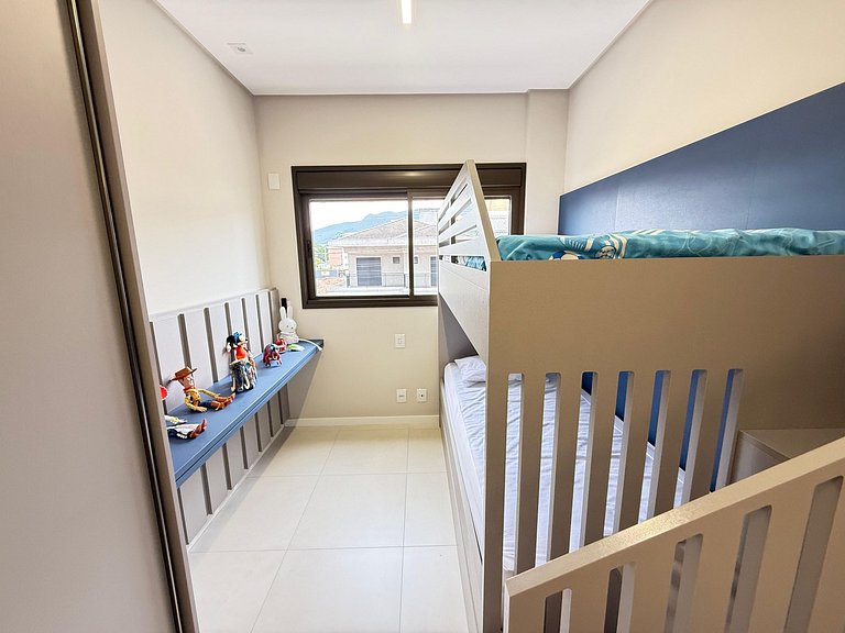 Cód 110 - Apartamento espetacular à 280m do mar