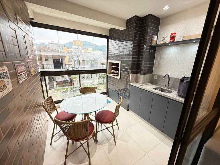 Cód 110 - Apartamento espetacular à 280m do mar