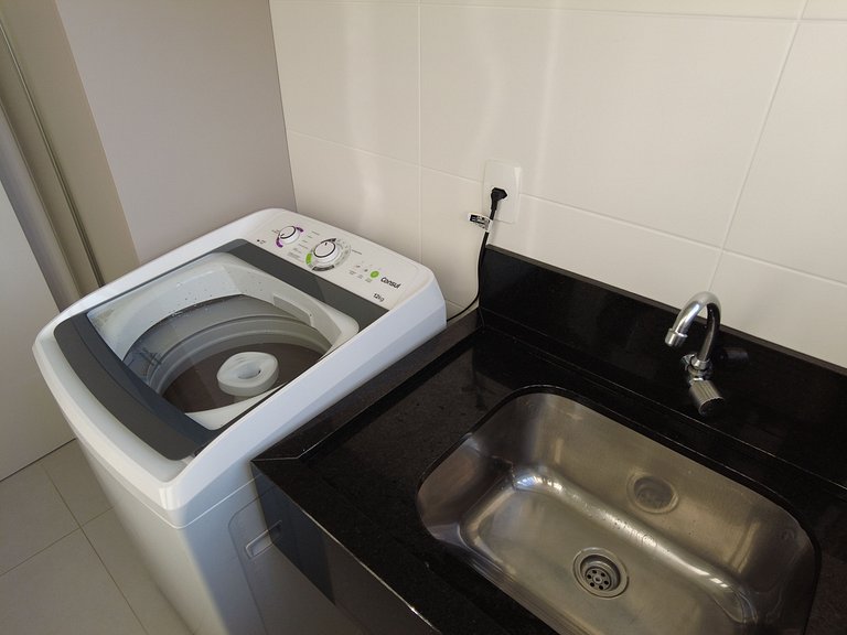 cód 139 - Belo apartamento á 200m do mar