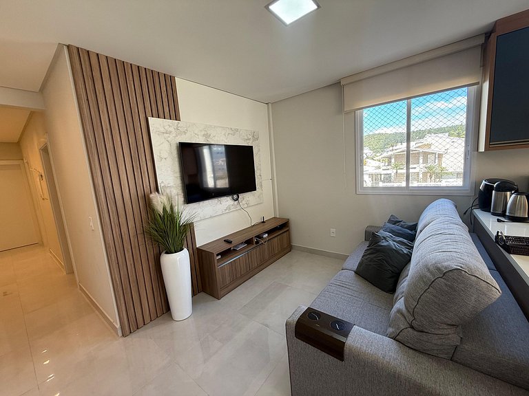 Cód 189 - Apartamento completo à 100 m da praia