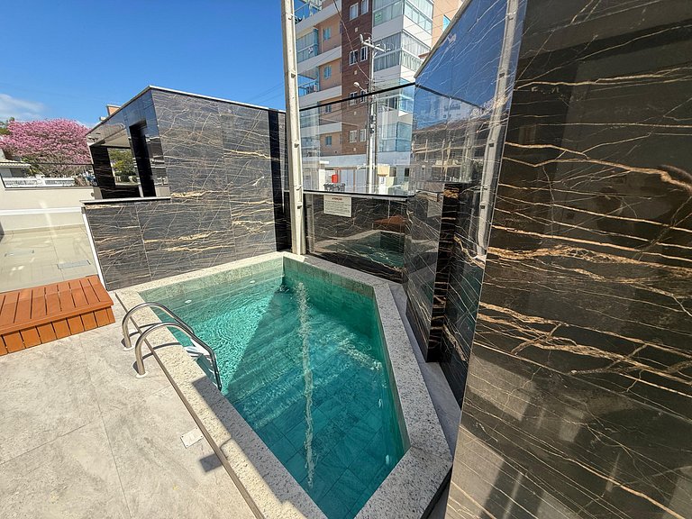 Cód 189 - Apartamento completo à 100 m da praia