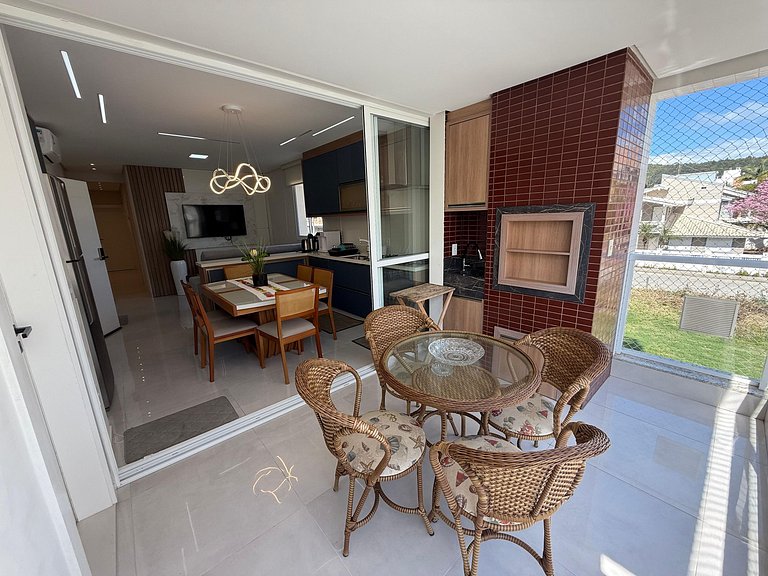 Cód 189 - Apartamento completo à 100 m da praia