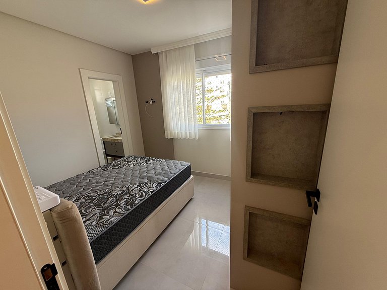 Cód 189 - Apartamento completo à 100 m da praia