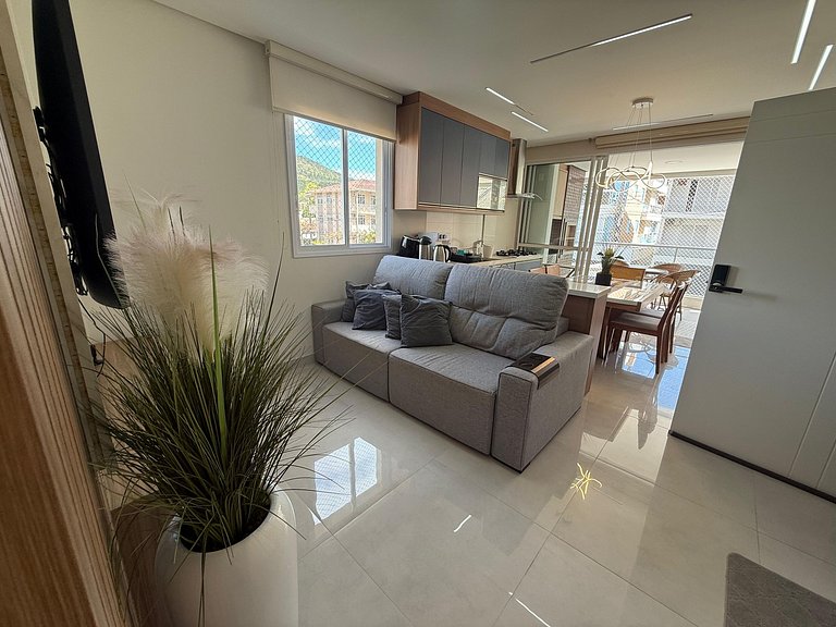 Cód 189 - Apartamento completo à 100 m da praia