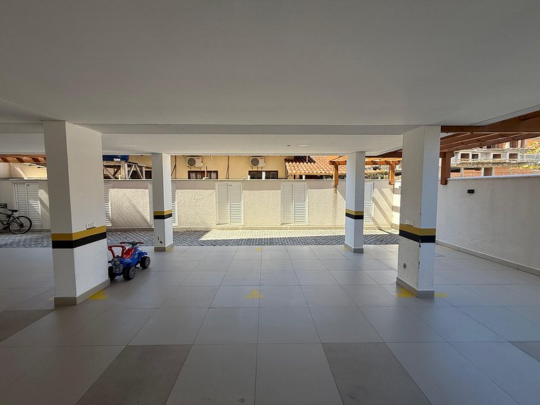 Cód 189 - Apartamento completo à 100 m da praia