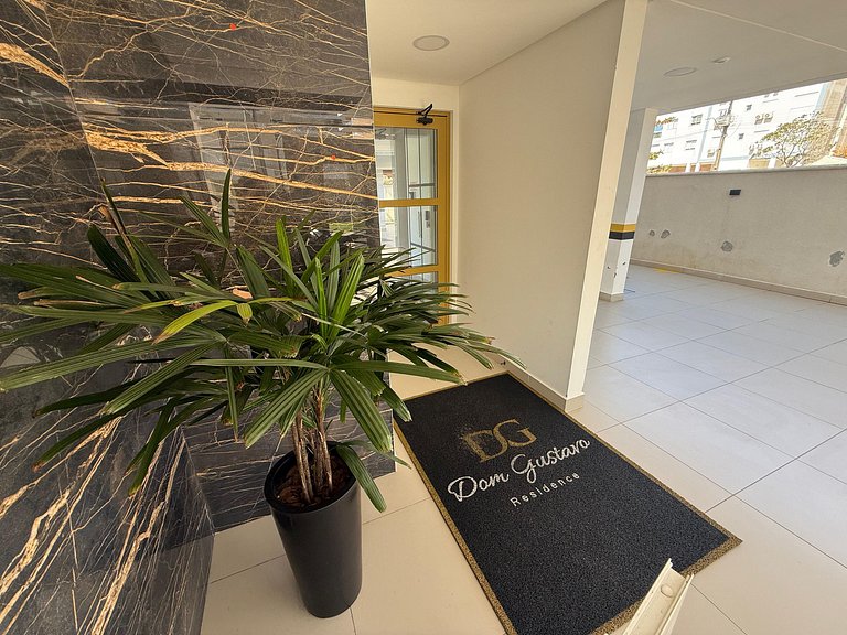 Cód 189 - Apartamento completo à 100 m da praia