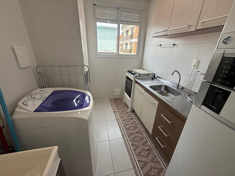 Cód 73 - Apto no Brisa do Arvoredo a 80m do mar