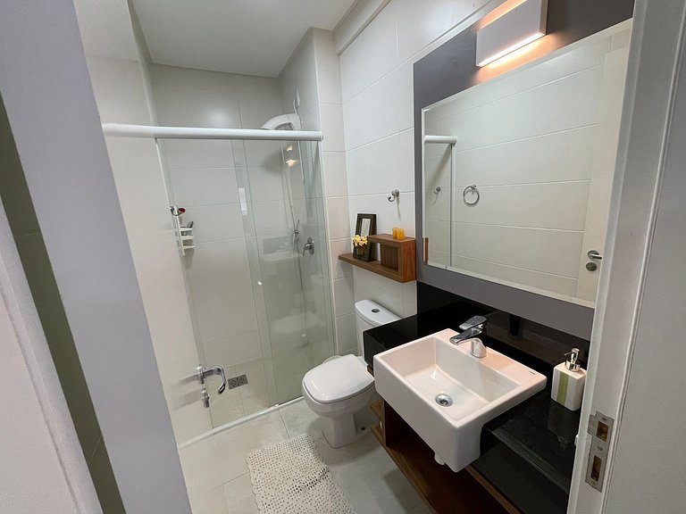 Cód 46 - Apartamento espetacular á 280m do mar