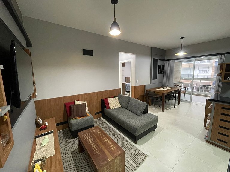 Cód 46 - Apartamento espetacular á 280m do mar