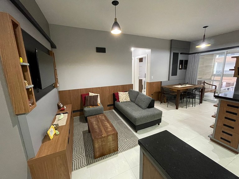 Cód 46 - Apartamento espetacular á 280m do mar