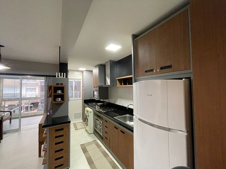 Cód 46 - Apartamento espetacular á 250m do mar