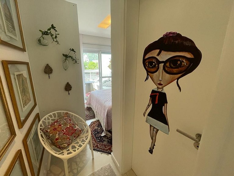 Cód 52 - Apartamento de 2 suítes com piscina