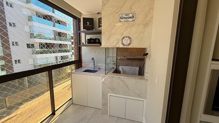 Cód 123 - Belo apartamento 3 quartos perto do mar