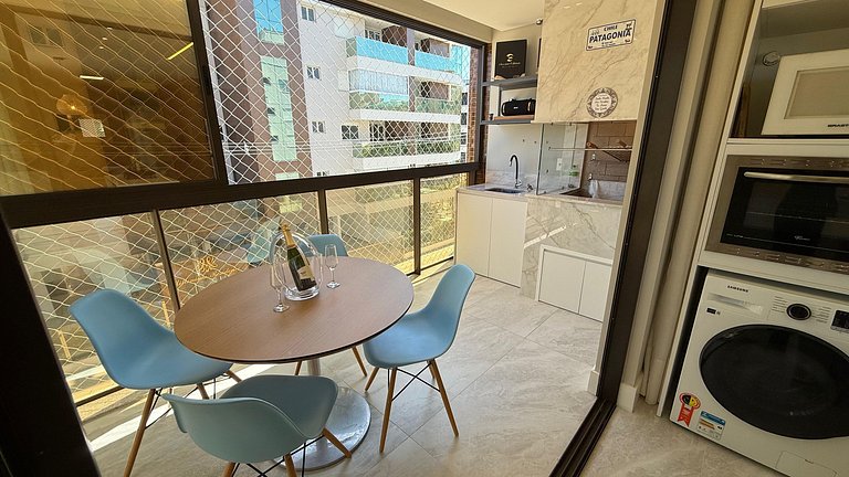 Cód 123 - Belo apartamento 3 quartos perto do mar