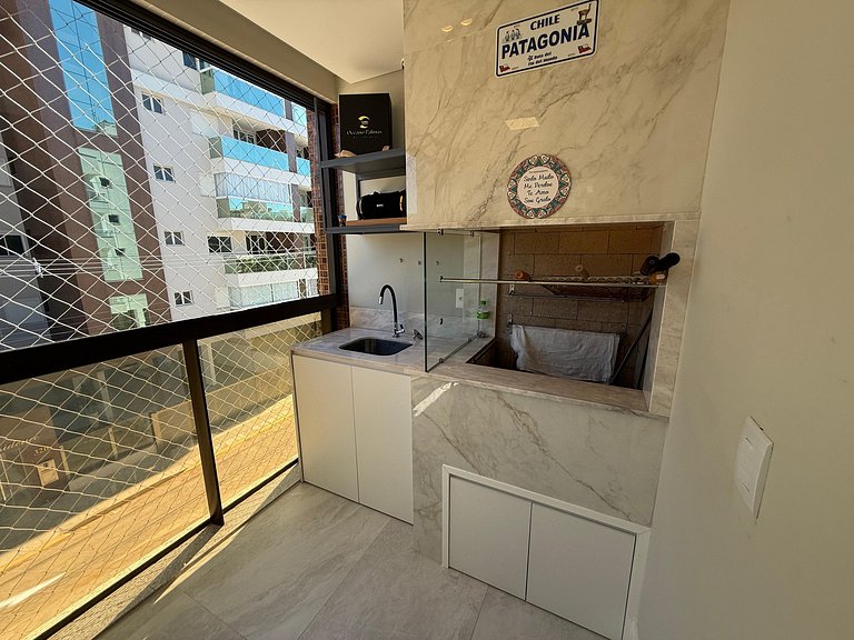 Cód 123 - Belo apartamento 3 quartos perto do mar