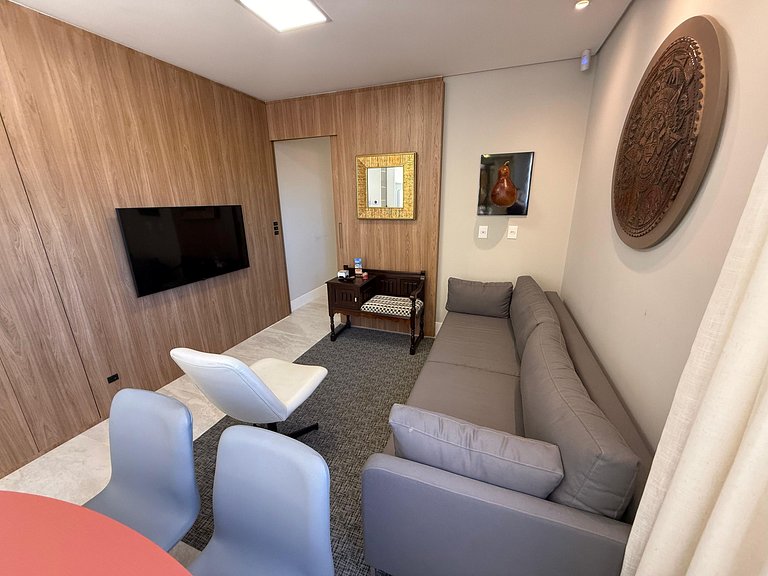 Cód 123 - Belo apartamento 3 quartos perto do mar