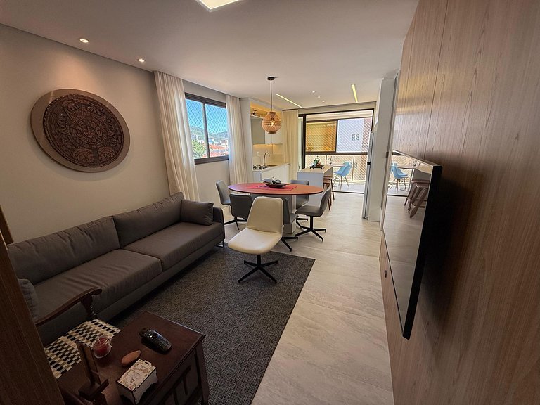 Cód 123 - Belo apartamento 3 quartos perto do mar