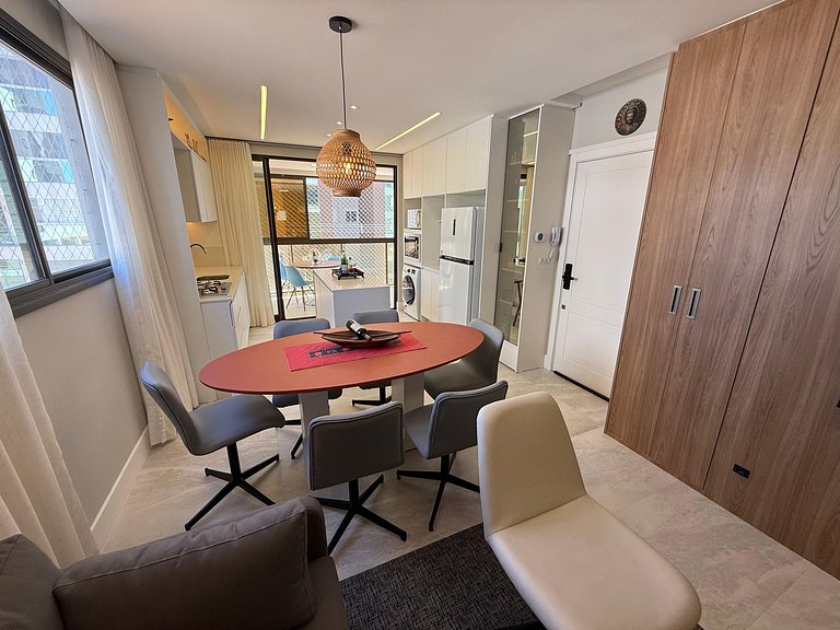 Cód 123 - Belo apartamento 3 quartos perto do mar