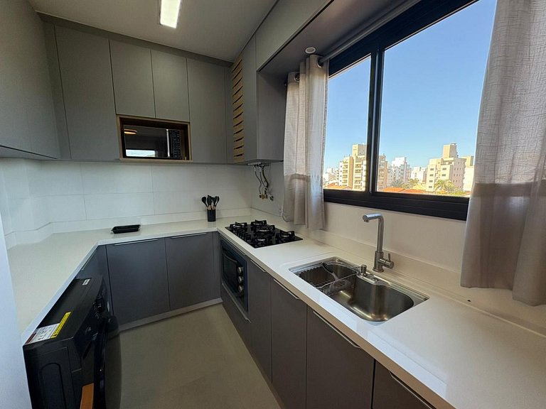 Cód 89 - Apto novo e aconchegante – Praia Grande