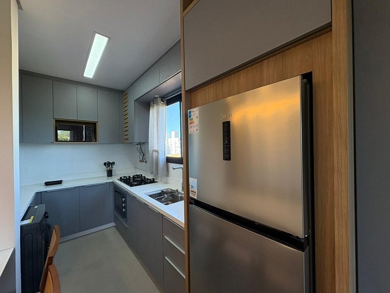 Cód 89 - Apto novo e aconchegante – Praia Grande