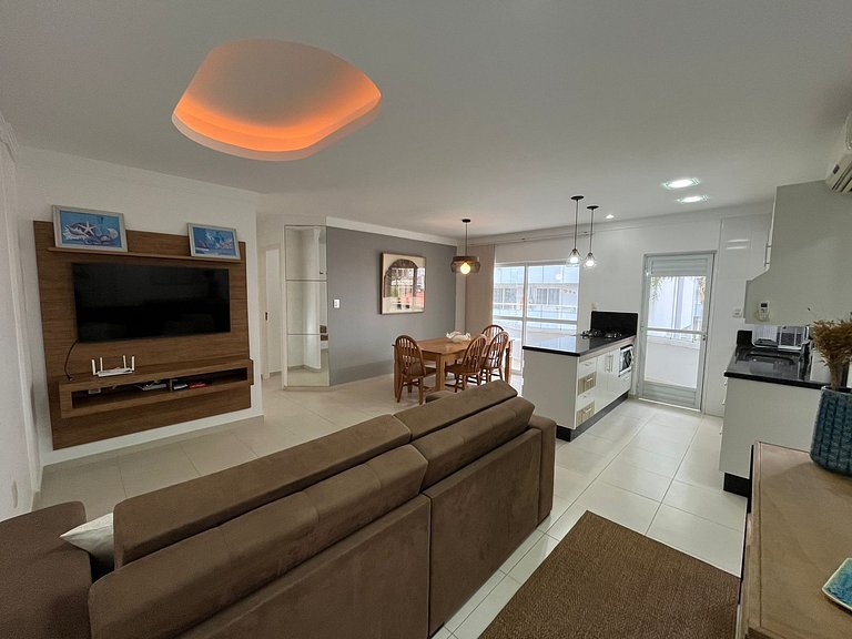 Cód 78 - Belo apartamento á 80m do mar