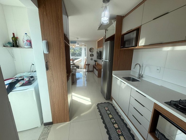 Cód 135 - Apartamento confortável com mobiliário sob medida