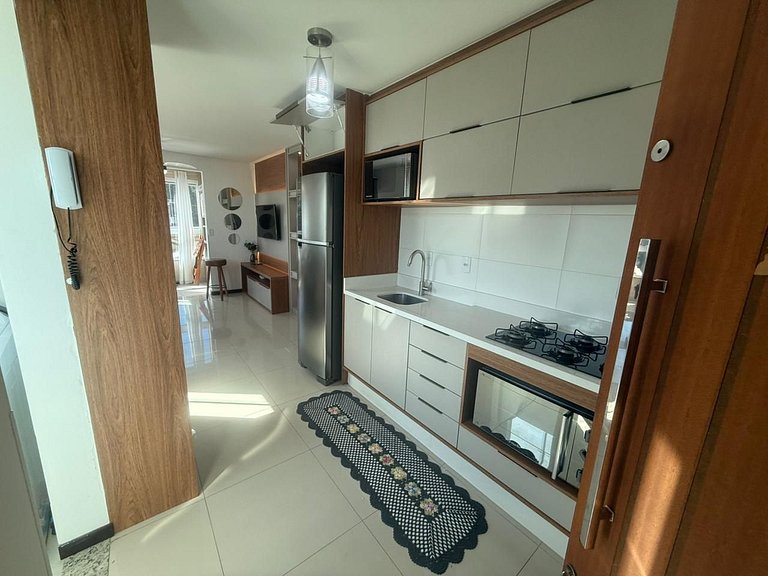 Cód 135 - Apartamento confortável com mobiliário sob medida