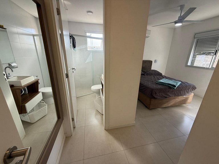 cód 88- Apartamento aconchegante á 100m do mar