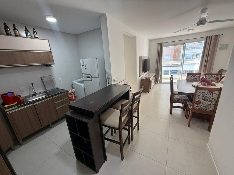 cód 88- Apartamento aconchegante á 100m do mar