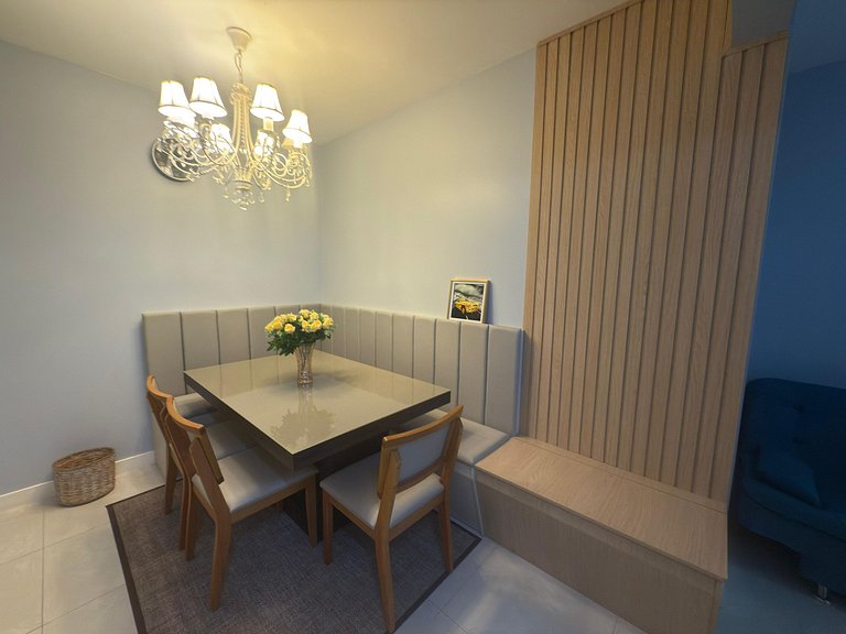 cod 48 - Apartamento com piscina á 280m do mar