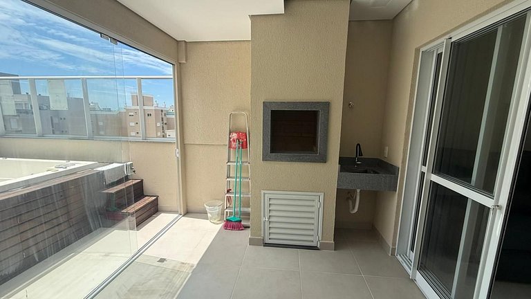 Cód 2 - Cobertura de 2 dormitórios na Praia Grande