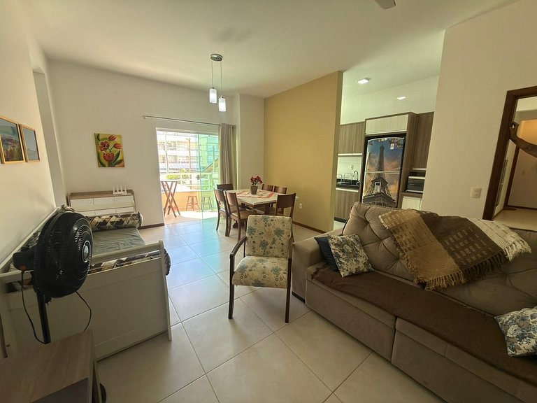 Cód 86 - Apartamento á 100m do mar