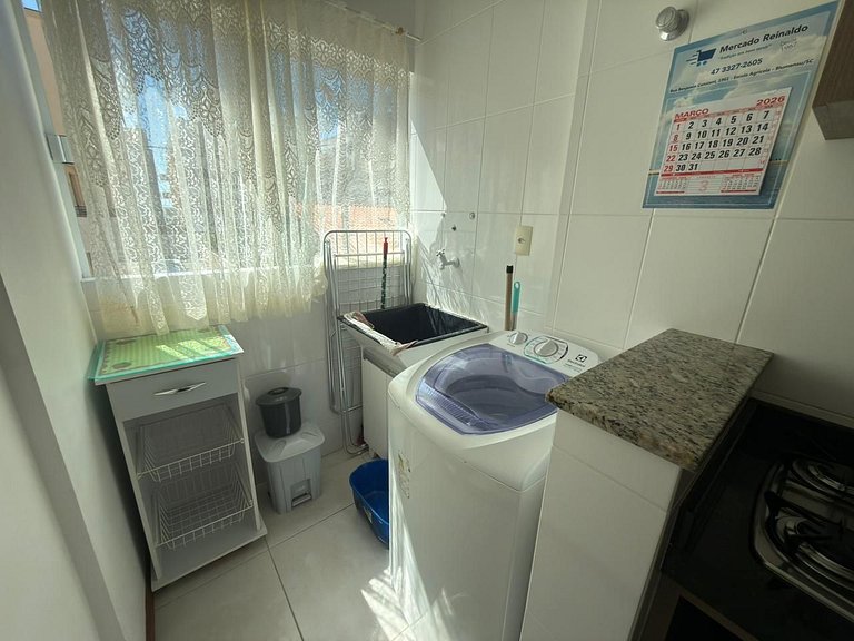 Cód 86 - Apartamento á 100m do mar