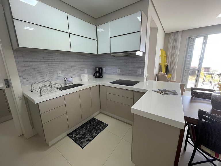 Cód 23 - Apartamento com vista para o mar