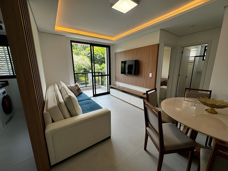 Cód 29 - Apartamento elegante no Oasis do Atlântico com pisc